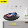 Awei Y290 vezeték nélküli bluetooth hangszóró és vezeték nélküli töltő sárga - 3. kép