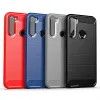 Carbon mintájú TPU tok Xiaomi Redmi Note 8 fekete - 3. kép