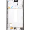 LCD kijelző + Érintőegység Samsung A526/A525 Galaxy A52 Fekete (Szervíz csomag) tok - 0. kép