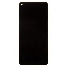 LCD kijelző + Érintőpanel + Előlap Xiaomi Redmi Note 9 Midnight Grey (Szerviz csomag)