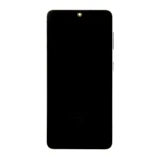 LCD kijelző + Érintőegység + Előlap Samsung SM-G991 Galaxy S21 Phantom Grey tok