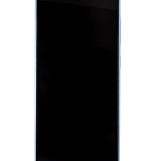 LCD kijelző + Érintőegység + Előlap Samsung A336B Galaxy A33 5G Awesome Blue (Szervízcsomag)