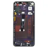 LCD kijelző + érintőegység + előlapi keret Honor 20 Pro fekete - 0. kép