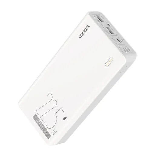 Romoss SENSE8F Powerbank, 30000mAh, 22.5W (fehér)