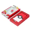 Magnetic powerbank OTL 5000 mAh, USB-C 15W, Pokemon Pokeball állvánnyal (piros-fehér) - 3. kép