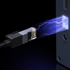 Ugreen U710 dokkoló állomás 2x Thunderbolt 4, DisplayPort 8K 30Hz, 4x USB, USB-C, RJ45, SD/TF, AUX, PD 90W (szürke) - 4. kép