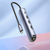 Hub / Adapter Ugreen Revodok CM418 USB-C to 2x USB, HDMI 4K 30 Hz, RJ45 1Gbps, PD 100W (szürke) - 1. kép