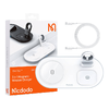 Vezeték nélküli töltő Mcdodo CH-7062 3 az 1-ben 15W (telefon/TWS/Apple watch) (fehér) - 0. kép
