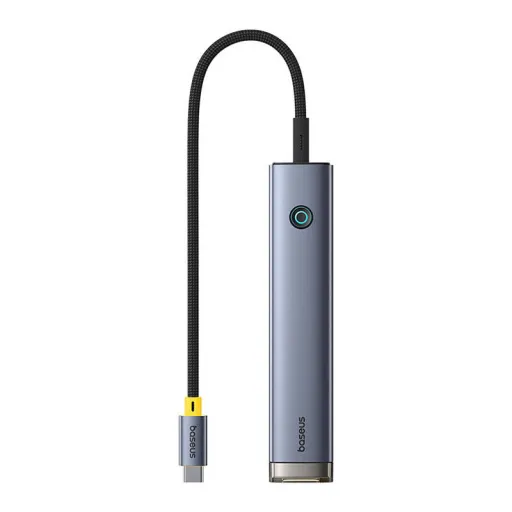 Hub 7 az 1-ben Baseus UltraJoy USB-C to HDMI +2xUSB3.0+PD+SD/TF+3.5mm (szürke)