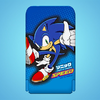 Magnetic powerbank OTL 5000 mAh, USB-C 15W, Sonic The Hedgehog állvánnyal (kék) - 0. kép
