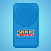 Magnetic powerbank OTL 5000 mAh, USB-C 15W, Sonic The Hedgehog állvánnyal (kék) - 1. kép