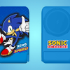 Magnetic powerbank OTL 5000 mAh, USB-C 15W, Sonic The Hedgehog állvánnyal (kék) - 4. kép