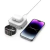 Tech-Protect QI15W-A24 induktív MagSafe 3in1 töltőállomás okostelefonhoz / AirPods-hoz / Apple Watch-hoz - fehér - 3. kép