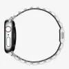 Tech-Protect SteelBand karkötő Apple Watch 4 / 5 / 6 / 7 / 8 / 9 / SE / Ultra 1 / 2 (42/44/45/49 mm) - Ezüst - 1. kép