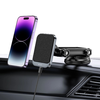 Tech-Protect MM15W-V2 autós telefontartó MagSafe 15W-os induktív töltővel a műszerfalra - fekete - 4. kép