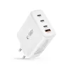 Tech-Protect NC100W-GAN töltő GaN 3x USB-C PD 100W / USB-A QC 3.0 - fehér - 4. kép