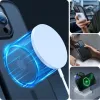 Tech-Protect MagMat MagSafe tok iPhone 11-hez - átlátszó és fekete - 0. kép