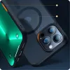 Tech-Protect MagMat MagSafe tok iPhone 11-hez - átlátszó és fekete - 1. kép