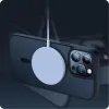 Tech-Protect MagMat MagSafe tok iPhone 11-hez - átlátszó és fekete - 2. kép