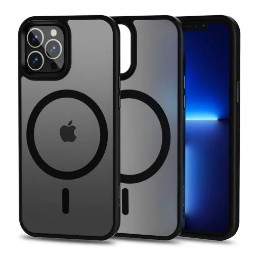 Tech-Protect MagMat tok iPhone 12 Pro Max - matt fekete Tech-Protect MagMat tok iPhone 12 Pro Max - matt fekete