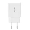 Tech-Protect C35W 2x USB-C PD 35W hálózati töltő USB-C / Lightning kábellel - fehér - 2. kép