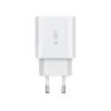 Tech-Protect C20W 2x USB-C PD 20W hálózati töltő Lightning / USB-C kábellel - fehér - 2. kép