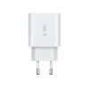 Tech-Protect C20W hálózati töltő 2x USB-C PD 20W - fehér - 1. kép