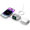 Tech-Protect QI15W-A32 3v1 indukčná nabíjačka s funkciou MagSafe pre smartfón / Apple Watch / AirPods - sivá - 0. kép