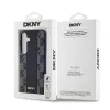 DKNY PU Bőr Kockás Minta Magsafe Tok Samsung Galaxy S24+ Fekete - 4. kép