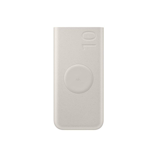 EB-U2510XUE Samsung Vezeték nélküli Powerbank 2x USB-C 25W 10000mAh Bézs