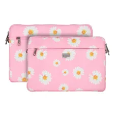 Wonder Sleeve Laptop 17 inches pink daisies