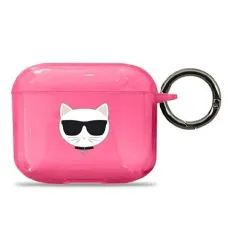 Karl Lagerfeld KLA3UCHFP AirPods 3 tok rózsaszín/pink Choupette