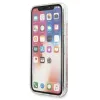 Karl Lagerfeld KLHCPXTRKSRG iPhone X/XS rózsaszín-arany Glitter Signature tok - 3. kép