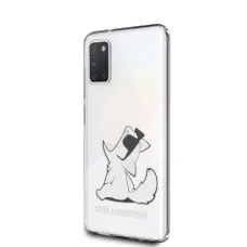 Karl Lagerfeld KLHCA31CFNRC Galaxy A31 hardcase átlátszó Choupette Fun tok