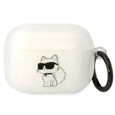 Karl Lagerfeld KLAPHNCHTCT AirPods Pro tok átlátszó Ikonik Choupette tok