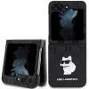 Karl Lagerfeld Saffiano Monogram Choupette Pin tok Samsung Galaxy Z Flip 5 - fekete thumbnail