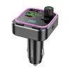 Borofone FM Transmitter BC53 Highway MP3, Bluetooth - 2xUSB + Type C - QC 3.0 18W PD 20W fekete - 0. kép