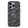 Guess PU Grip Stand G Cube tok iPhone 15 Pro-hoz Fekete - 2. kép