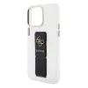 Guess PU Grip Stand 4G Metal Logo iPhone 15 Pro tok fekete - 3. kép