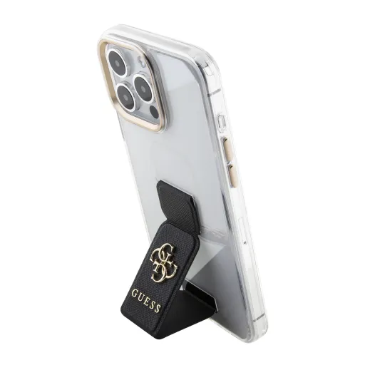 Guess PU Grip Stand 4G Metal Logo iPhone 15 Pro Max tok Guess PU Grip Stand 4G Metal Logo iPhone 15 Pro Max tok