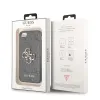 Guess PU 4G Metal Logo tok iPhone 7/8/SE2020/SE2022 szürke - 4. kép