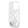 Karl Lagerfeld Liquid Glitter Monogram Gradient tok iPhone 15 Prohoz Fehér - 3. kép