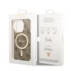 Guess IML 4G MagSafe tok iPhone 13 Pro-hoz barna - 4. kép