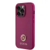 Guess PU 4G Strass Metal Logo tok iPhone 15 Pro Pink - 0. kép