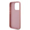 Karl Lagerfeld Wrinkled PU Signature Logo tok iPhone 15 Pro Max Pink - 3. kép