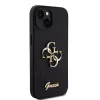 Guess PU Fixed Glitter 4G Metal Logo tok iPhone 13-hoz fekete - 2. kép