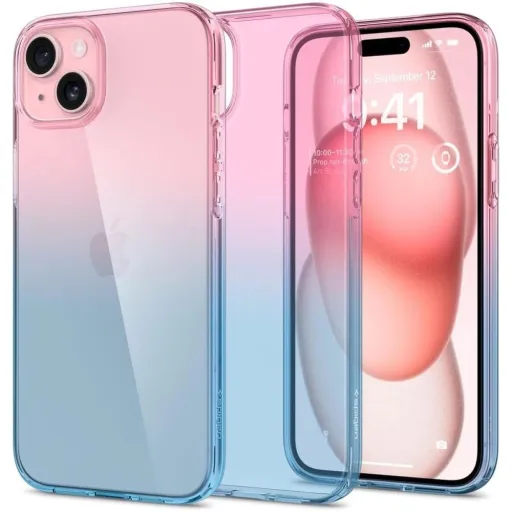 Spigen LIQUID CRYSTAL IPHONE 15 GRADATION PINK tok