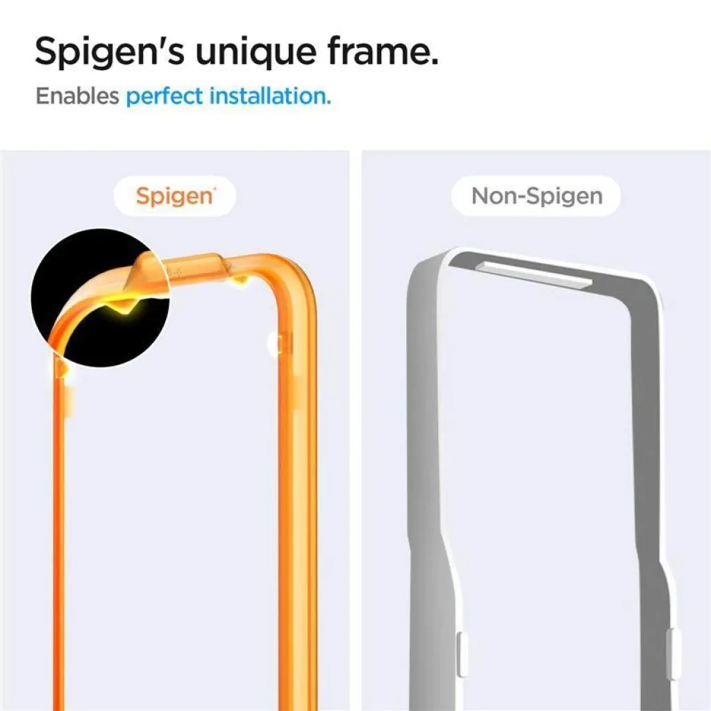 TEMPERED GLASS Spigen ALM GLAS.TR 2-PACK GALAXY A54 5G CLEAR üvegfólia - 9