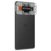 CAMERA COVER Spigen OPTIK.TR ”EZ FIT” CAMERA PROTECTOR 2-PACK GOOGLE PIXEL 7A BLACK üvegfólia - 1. kép