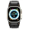 Spigen Rugged Band Apple Watch 4/5/6/7/8/9/SE/Ultra 1/2 (42/44/45/49mm) - matt fekete - 1. kép